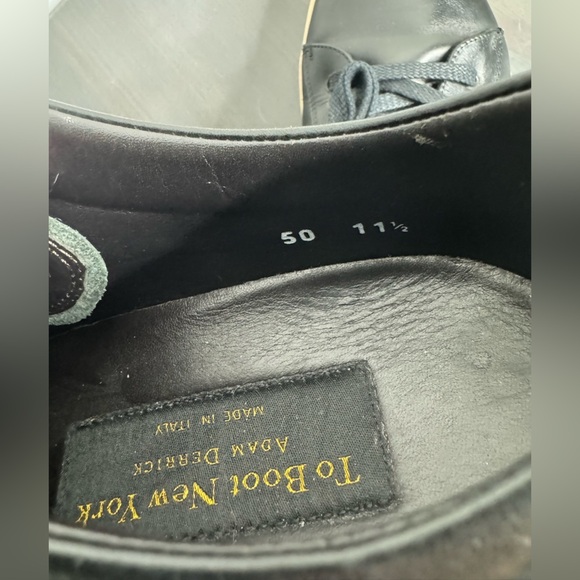 To Boot New York Black Leather Sneakers - Picture 6 of 6